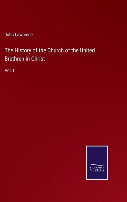 Front cover_The History of the Church of the United Brethren in Christ
