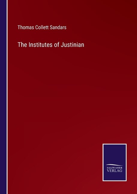 Front cover_The Institutes of Justinian