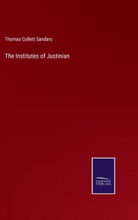 Front cover_The Institutes of Justinian