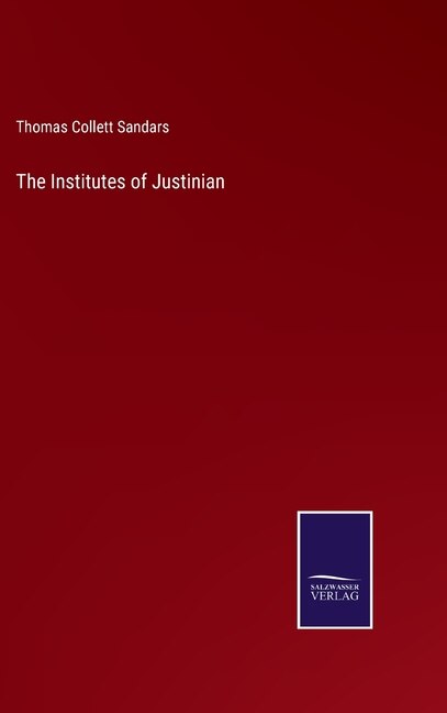Front cover_The Institutes of Justinian