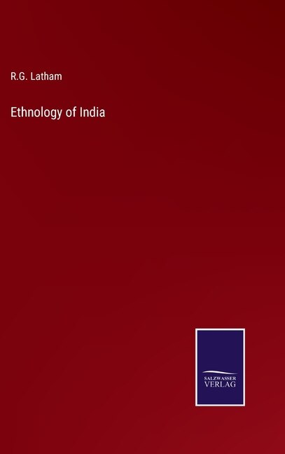 Couverture_Ethnology of India