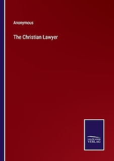 Front cover_The Christian Lawyer