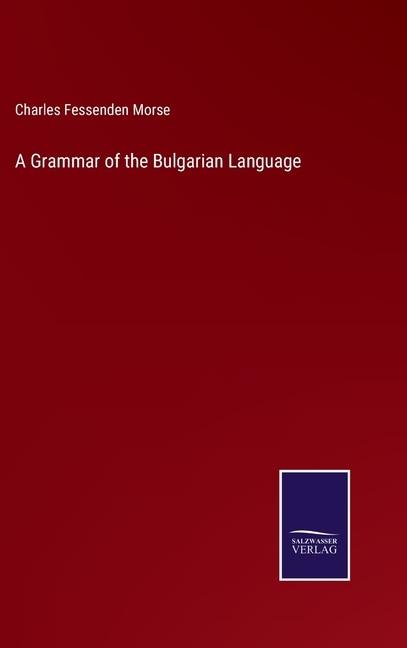 Front cover_A Grammar of the Bulgarian Language