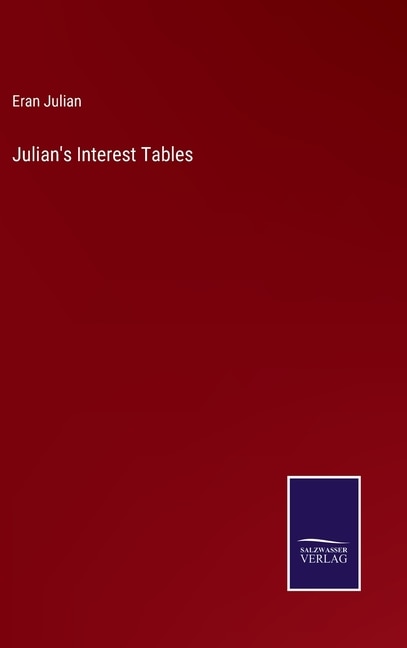 Couverture_Julian's Interest Tables
