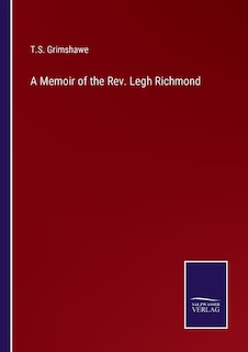 Couverture_A Memoir of the Rev. Legh Richmond