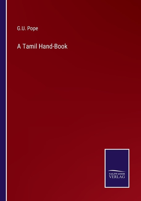 Front cover_A Tamil Hand-Book