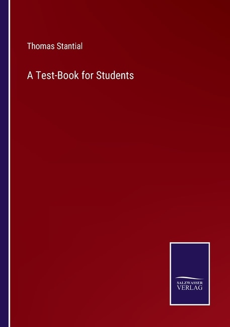 Front cover_A Test-Book for Students