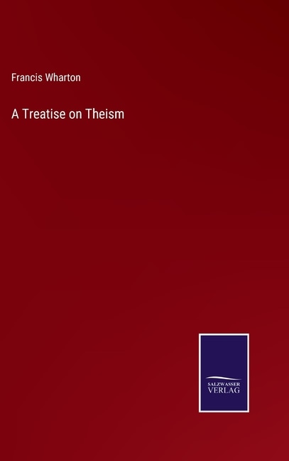 Couverture_A Treatise on Theism