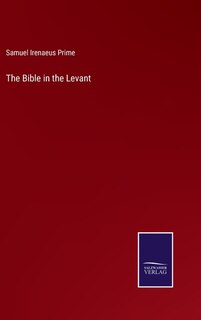 Front cover_The Bible in the Levant