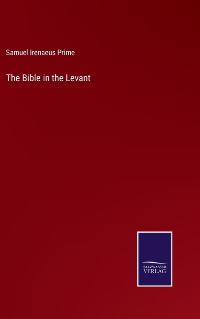 Front cover_The Bible in the Levant
