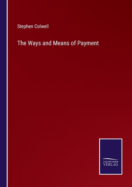 Front cover_The Ways and Means of Payment