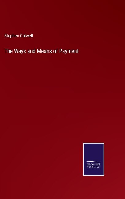 Front cover_The Ways and Means of Payment