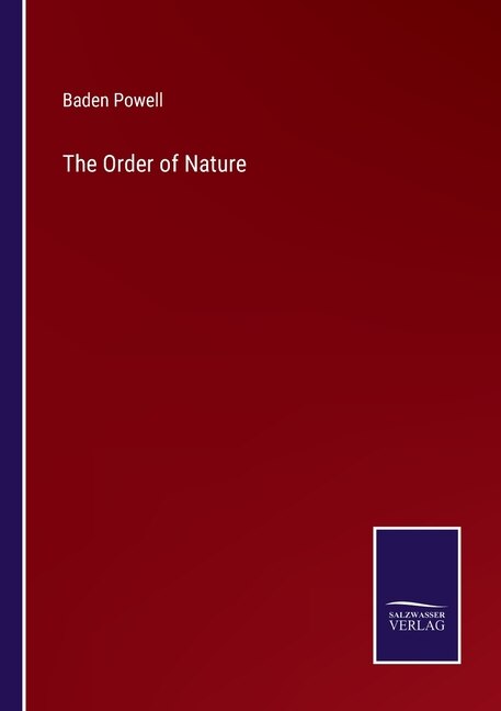 The Order of Nature