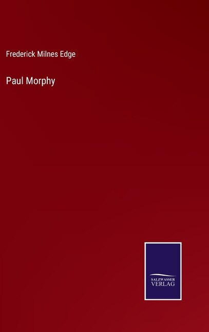 Front cover_Paul Morphy