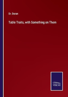 Front cover_Table Traits, with Something on Them