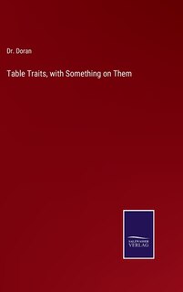Front cover_Table Traits, with Something on Them