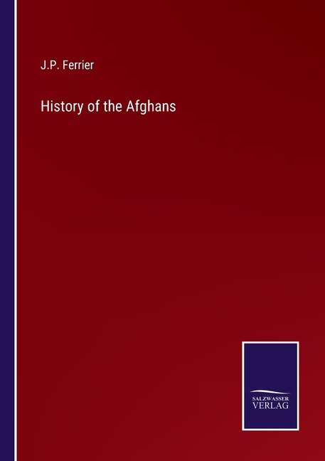 Front cover_History of the Afghans