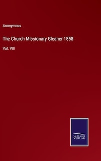 Front cover_The Church Missionary Gleaner 1858
