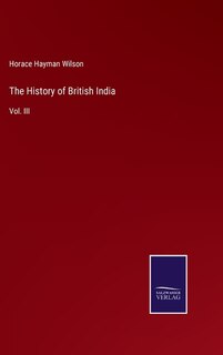 Front cover_The History of British India