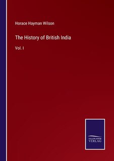Front cover_The History of British India