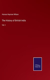 Front cover_The History of British India
