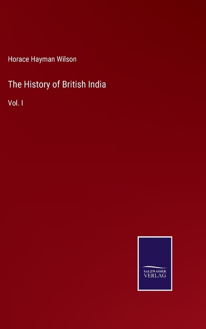 Front cover_The History of British India