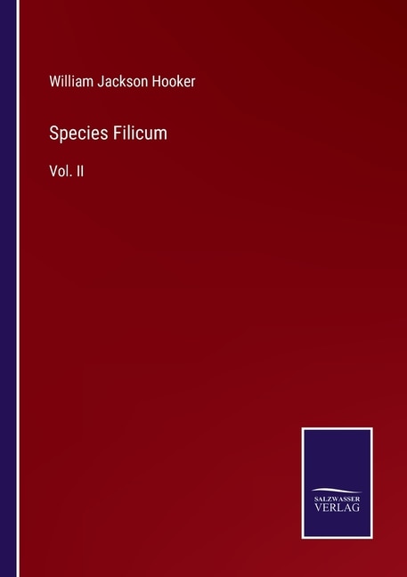 Front cover_Species Filicum
