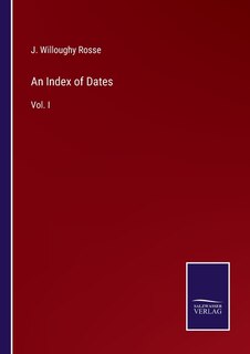 Couverture_An Index of Dates