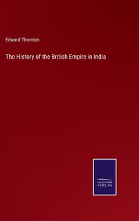 Front cover_The History of the British Empire in India
