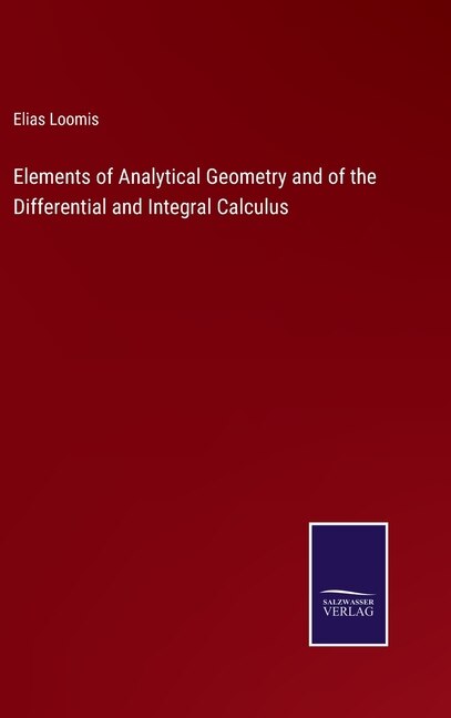 Couverture_Elements of Analytical Geometry and of the Differential and Integral Calculus