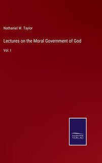 Couverture_Lectures on the Moral Government of God