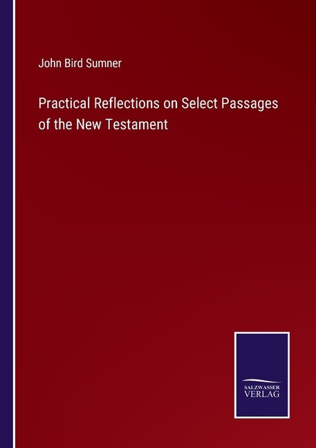 Front cover_Practical Reflections on Select Passages of the New Testament