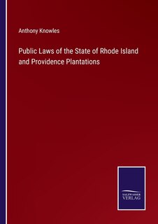 Couverture_Public Laws of the State of Rhode Island and Providence Plantations