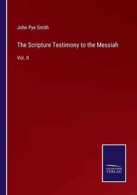 Front cover_The Scripture Testimony to the Messiah
