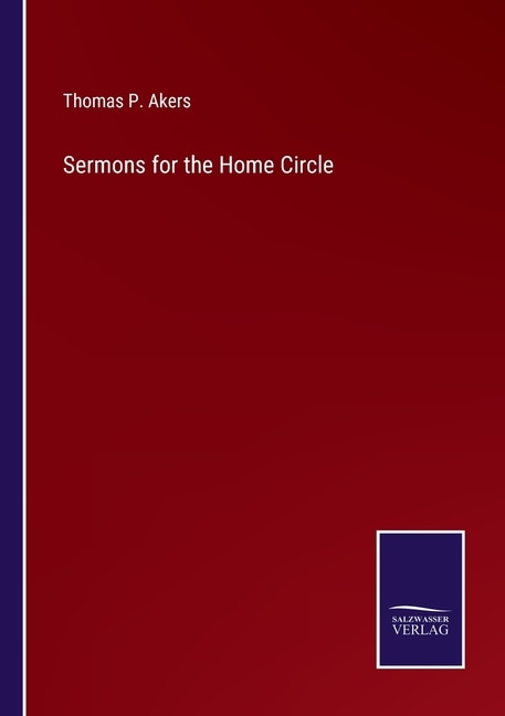 Couverture_Sermons for the Home Circle