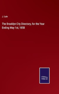 Couverture_The Brooklyn City Directory, for the Year Ending May 1st, 1858