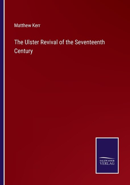 Front cover_The Ulster Revival of the Seventeenth Century