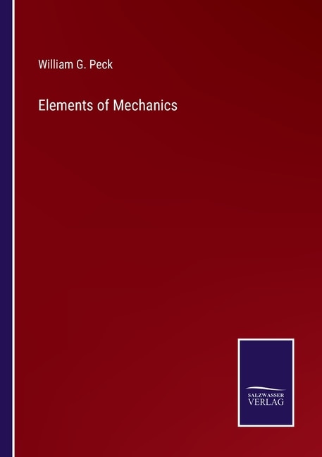 Couverture_Elements of Mechanics