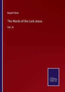 Front cover_The Words of the Lord Jesus