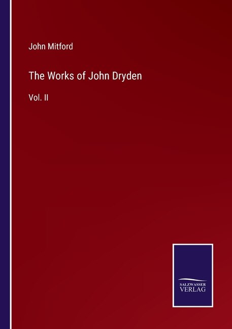Front cover_The Works of John Dryden