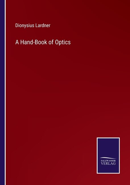 Front cover_A Hand-Book of Optics