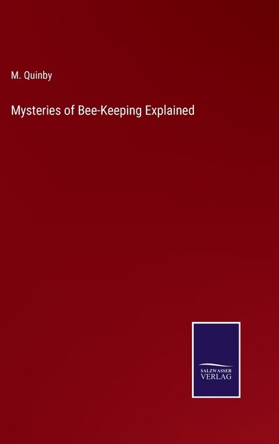Couverture_Mysteries of Bee-Keeping Explained