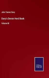 Couverture_Davy's Devon Herd Book