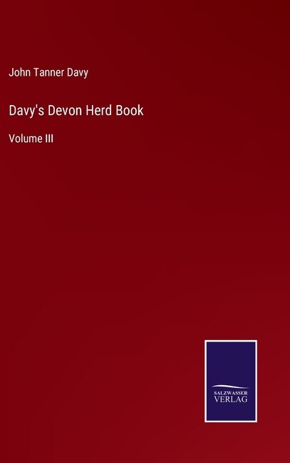 Couverture_Davy's Devon Herd Book