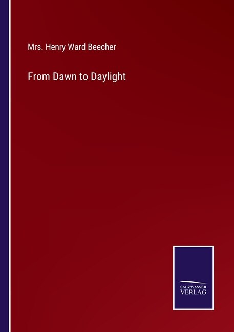 Front cover_From Dawn to Daylight