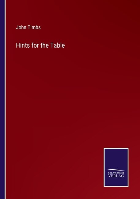 Front cover_Hints for the Table