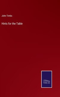 Front cover_Hints for the Table