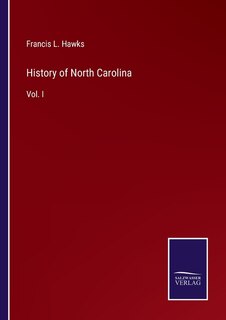 Couverture_History of North Carolina