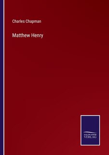 Front cover_Matthew Henry