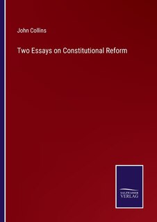 Front cover_Two Essays on Constitutional Reform
